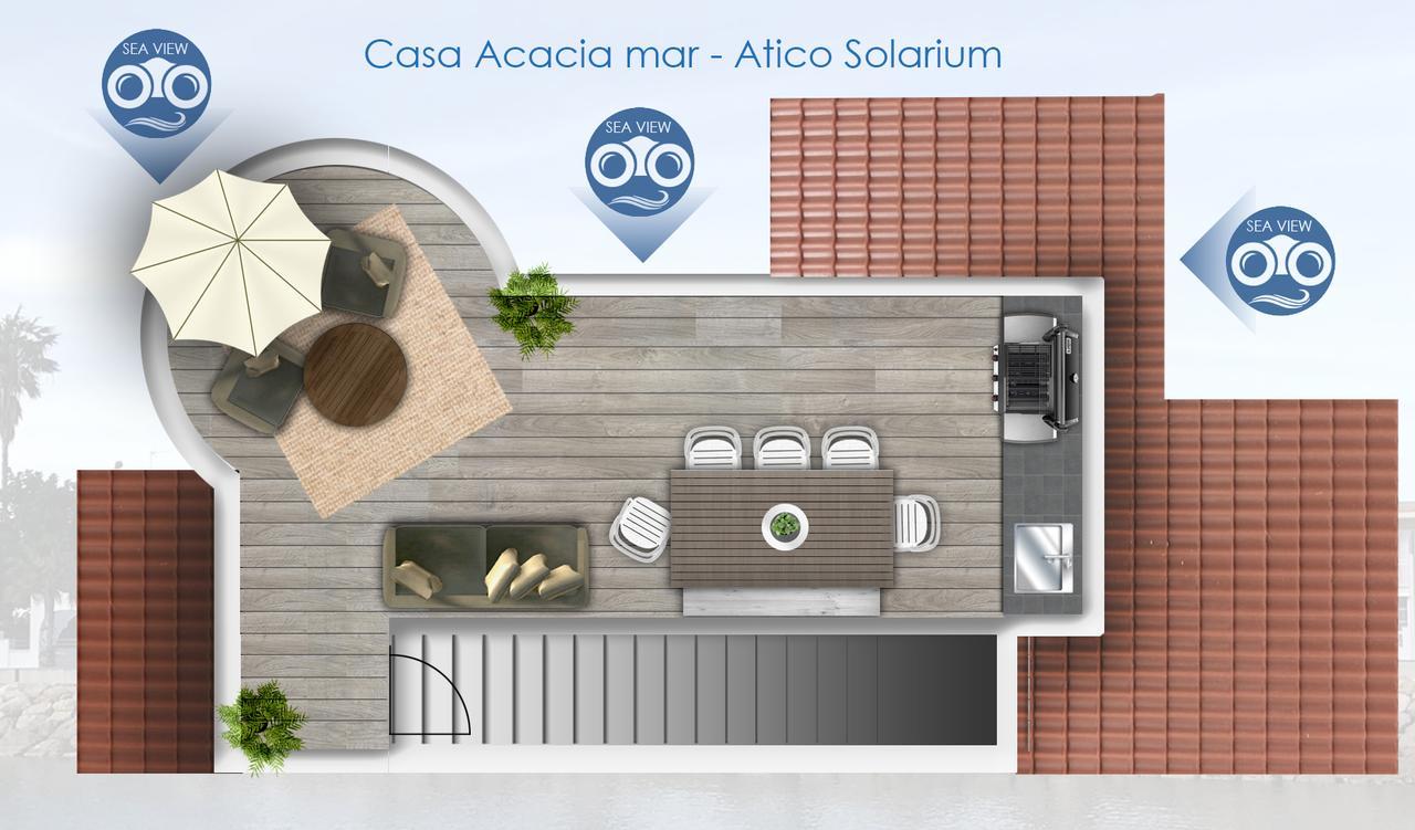 فيلا Casa Acacia Mar كامبريلس المظهر الخارجي الصورة